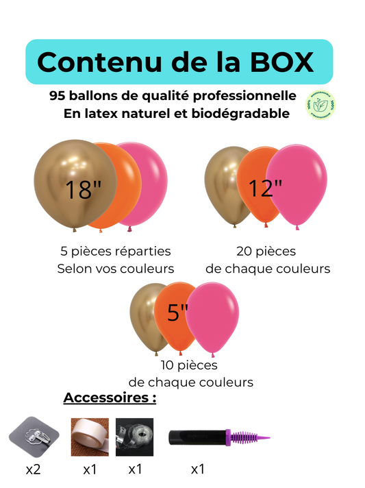 🎈Kit arche à ballons à choisir vous même